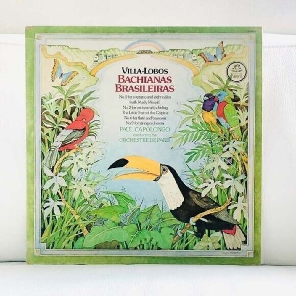 LP Villa-Lobos / Paul Capolongo, Orchestre De Paris – Bachianas Brasileiras